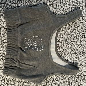 Hello Kitty ghost face sports bra